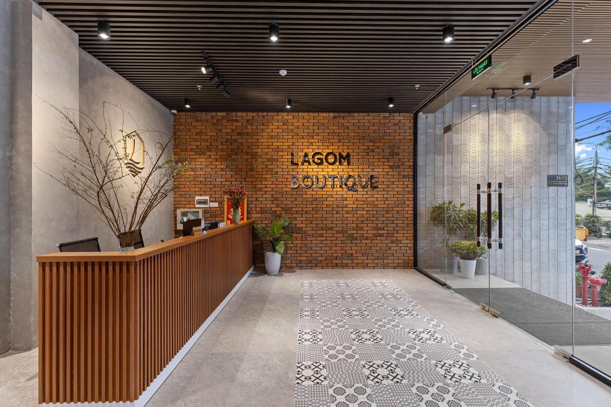 Lagom Boutique Hotel ダナン市 エクステリア 写真